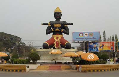 Battombang statue